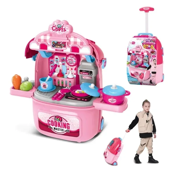 Chef’s Portable Kitchen Set Suitcase