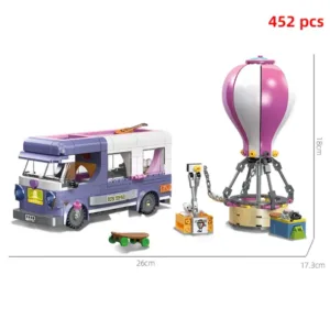 Lego Car and Hot Air Balloon