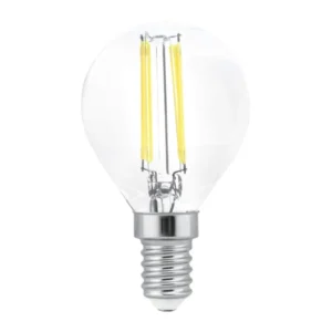 glass led bulb g45 e14 6w 6000k