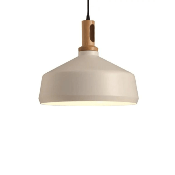 Nordic Vintage Industrial Wood Pendant Light