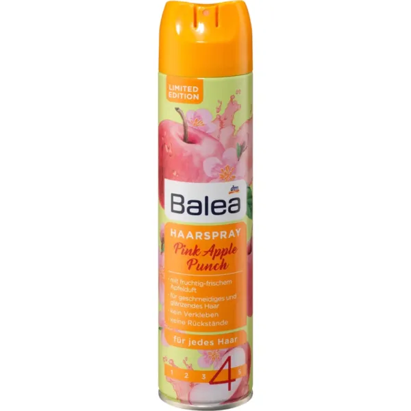 Balea Hairspray Pink Apple Punch, 300 ml