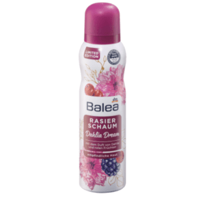 BALEA SHAVING FOAM DAHLIA DREAM, 150 ML