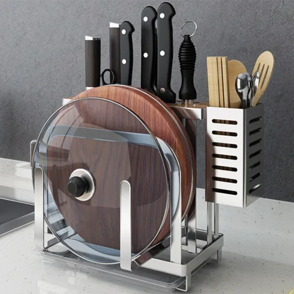 Knife Holder Multi-Functional Storage Rack