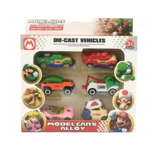 Die Cast Vehicles Mario Model Cars Alloy