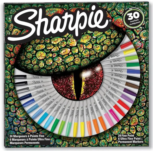 Sharpie 30 Permanent Colors