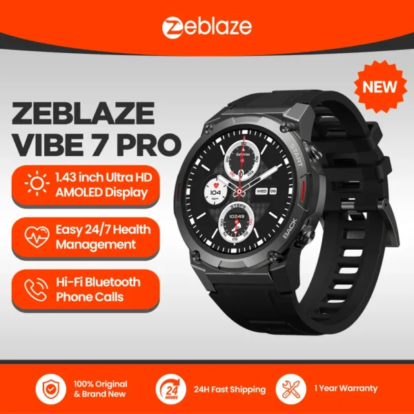 Zeblaze VIBE 7 PRO Voice Calling Smart Watch 1 43 Inch AMOLED Display Hi Fi Phone.jpg