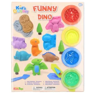 Funny Dino Play-Dough Set