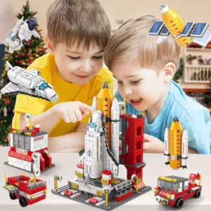 Rocket Ship 1000+ Pcs Building Blocks