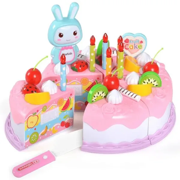 Kids’ Pretend Play 37pcs Birthday Cake Set