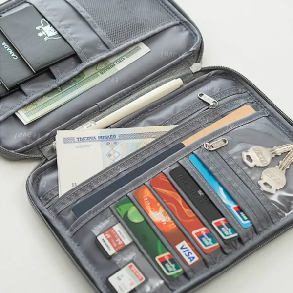 Waterproof Travel Wallet & Passport Holder (EGB267) - Image 3