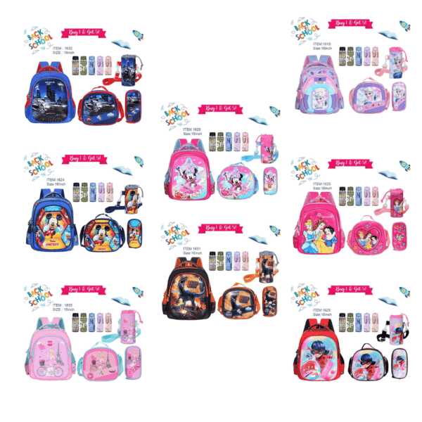 Children Backpack 16” set