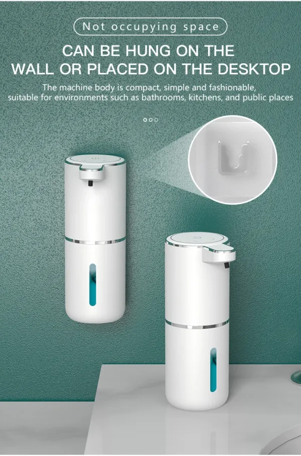 P11 Automatic Induction Soap Dispenser Smart Electric Foam Dispenser for Hands-Free Operation, Mobile Phone Design - Image 9