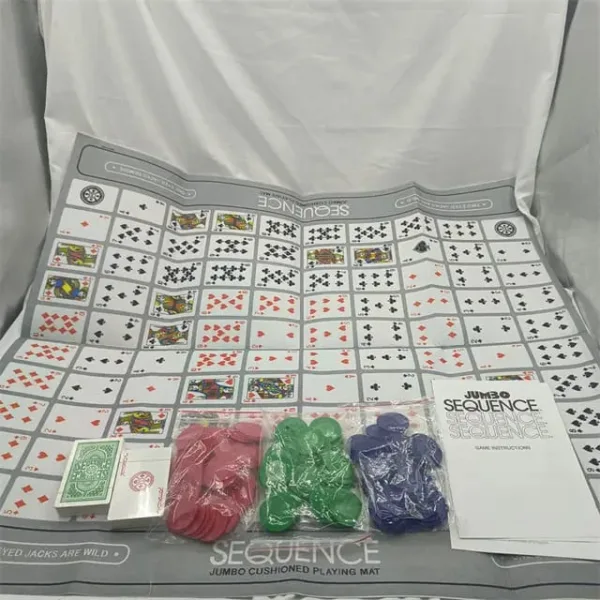 Sequence Jumbo Board Game - Image 4