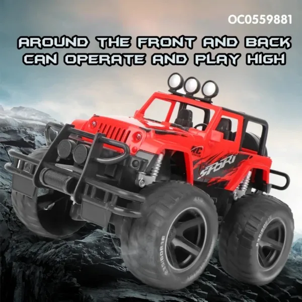 Remote control off road vehicle jeep