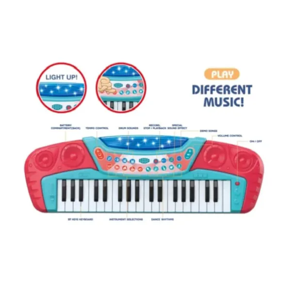 Play Different Music Piano