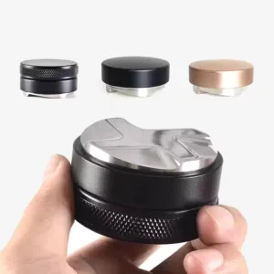 58mm Coffee Distributor Espresso Macaron Adjustable Coffee Tamper for Precision Brewing