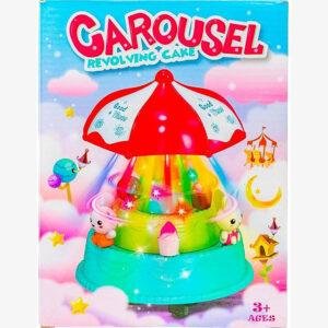 Carousel Bunny Revolving Cake