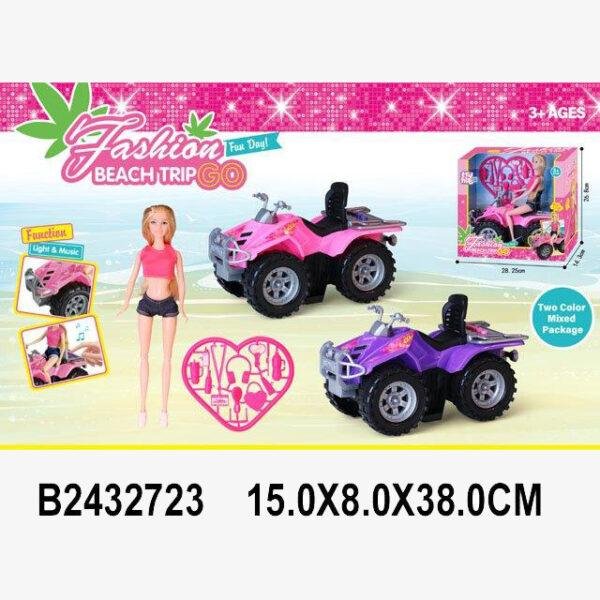 Fashion Beach Trip Jeep Barbie