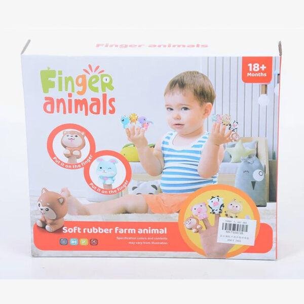 Finger Animals Rubber Puppets