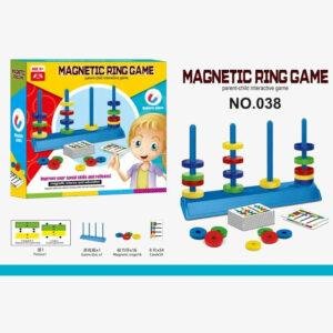 Magnetic Ring Game Interactive Logic