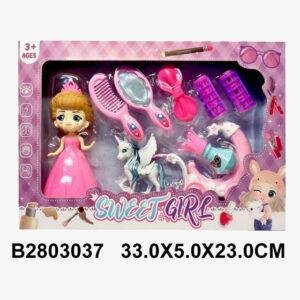 Sweet Girl Doll and Unicorn Kit