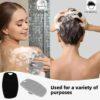 1pc Soft Silicone Exfoliating Brush – Manual Body Cleansing Scrubber for Gentle Massage, Shower Bath Brush for Men