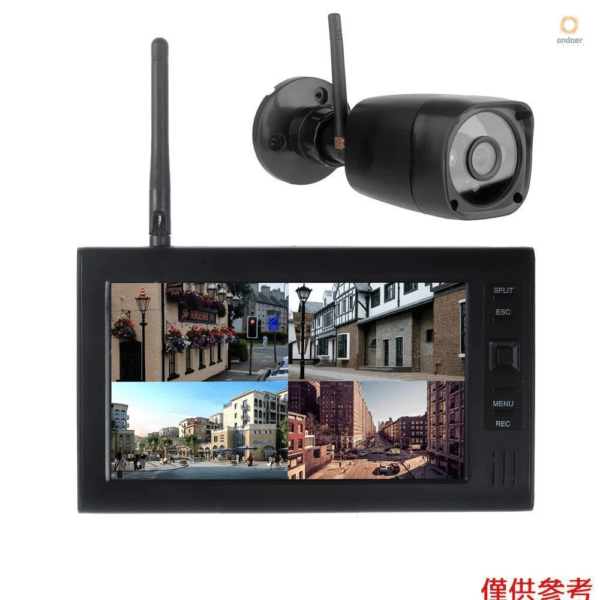 Lorex SD7+ Wireless Video Monitoring System - 7 LCD Monitor, 2-Way Audio, Motion Detection