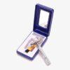 Double Edge Beard Hair Shaver Set – Men's Traditional Classic Razor, Stainless Steel Safety Beard Trimmer with Blades & Box for Precision Shaving