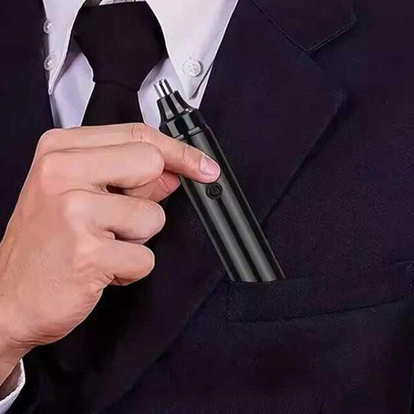 Electric Nose Hair Trimmer for Men – Rechargeable, Precision Nose & Ear Hair Trimmer for Effortless Grooming