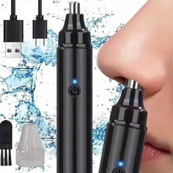 Electric Nose Hair Trimmer for Men – Rechargeable, Precision Nose & Ear Hair Trimmer for Effortless Grooming