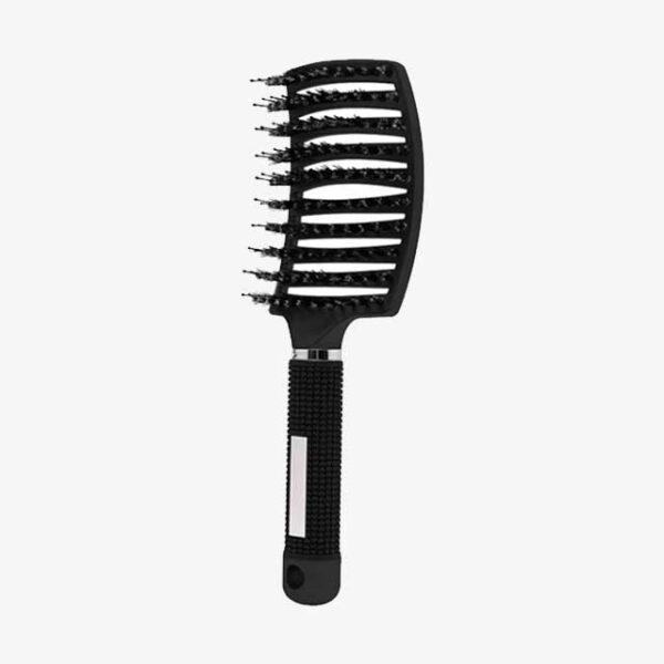 Hair Brush Detangling Comb – Bristle & Nylon Wet Brush for Curly Hair, Women’s Massage Comb, Salon Styling Tool