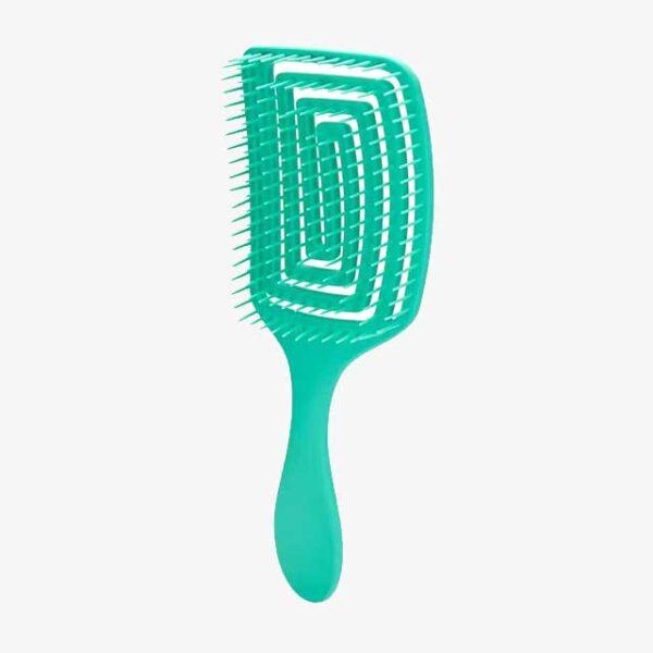 Hair Brush Detangling Comb – Bristle & Nylon Wet Brush for Curly Hair, Women’s Massage Comb, Salon Styling Tool