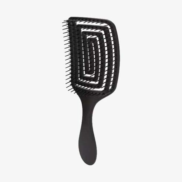 Hair Brush Detangling Comb – Bristle & Nylon Wet Brush for Curly Hair, Women’s Massage Comb, Salon Styling Tool