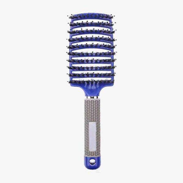 Hair Brush Detangling Comb – Bristle & Nylon Wet Brush for Curly Hair, Women’s Massage Comb, Salon Styling Tool