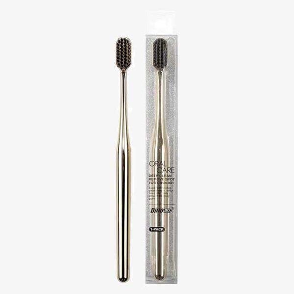 Luxury Soft Toothbrush for Men & Women – Gold & Silver Dental Brushes, Elegant Gentle Adult Toothbrushes, Perfect for Drop Shipping