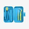 Portable Toothbrush Case & Oral Hygiene Kit – Includes Interdental Brush, Tongue Scraper, and Travel Toothbrush for Teeth Whitening