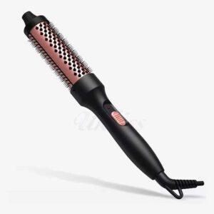 Thermal Brush Heated Curling Iron Brush - 32mm Round Ceramic Hair Curler & Volumizing Roller Comb Styling Tool