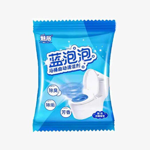 Toilet Bowl Cleaner Tablets – Rose Fragrance Drain & Tank Freshener, Deodorizer, Stain Remover for Bathroom Cleaning