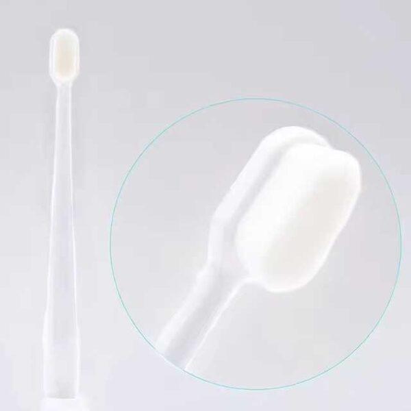 Ultra-Fine Soft Toothbrush with Million Nano Bristles – Deep Cleaning Adult Tooth Brush for Teeth, Portable Travel Dental Oral Care Brush