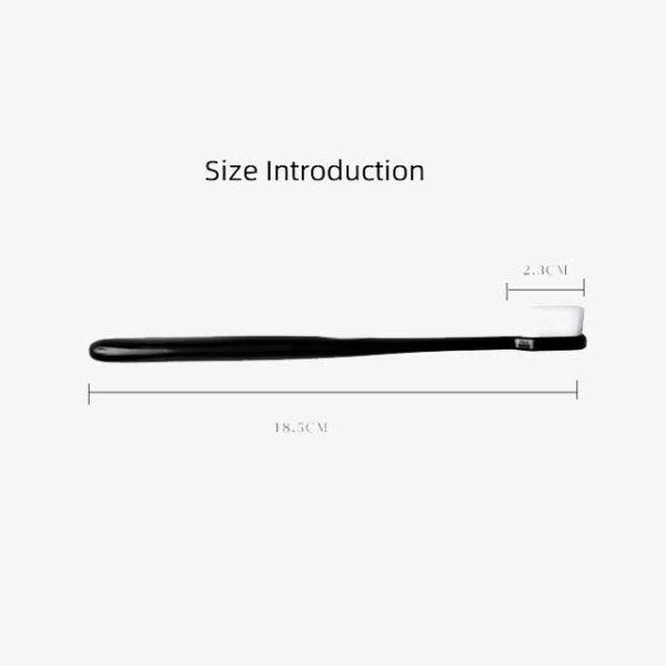 Ultra-Fine Soft Toothbrush with Million Nano Bristles – Deep Cleaning Adult Tooth Brush for Teeth, Portable Travel Dental Oral Care Brush