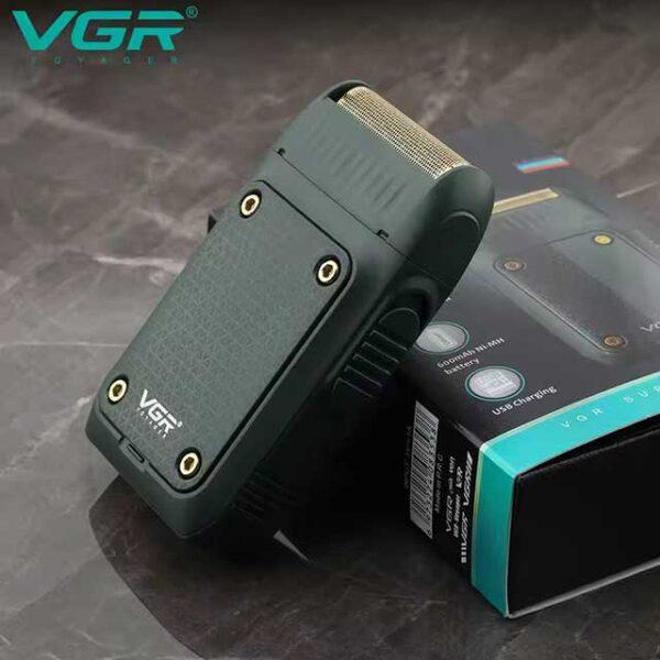 VGR Shaver Professional Razor – Electric Shaving Machine, Portable Beard Trimmer, Rechargeable Mini Shaver for Men V-353