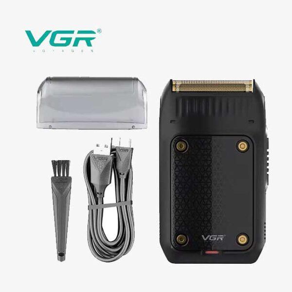 VGR Shaver Professional Razor – Electric Shaving Machine, Portable Beard Trimmer, Rechargeable Mini Shaver for Men V-353