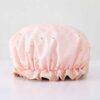 1PC Waterproof Double Layer Shower Cap – Elastic Hair Cover for Women, Kitchen & Bathroom Shampoo Cap, Bathing Hat