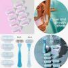 YS00063 Ladies Manual Shaver – Multifunctional Shaver for Armpits, Private Parts & Legs with 3-Layer Blades