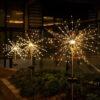 120 LED Solar Firework Lights – Outdoor Garden Decor for Wedding, Birthday, Party & Home Night Display