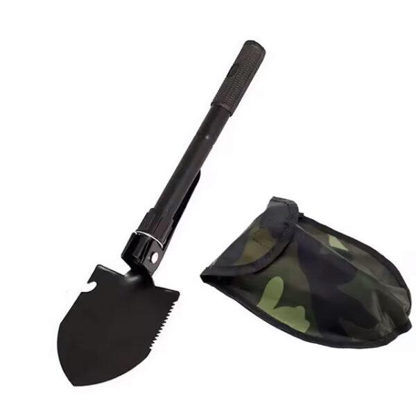 1PC Multifunctional Folding Military Shovel – Portable Engineer Shovel for Camping, Fishing & Outdoor Use