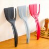2-in-1 Silicone Grip Spatula Tongs – Flip & Clamp Tool for Eggs, Steak, Pancakes & More