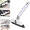 360° Rotating Crevice Cleaning Brush - Hard Bristle Brush for Bathroom, Bathtub, Kitchen, and Hard-to-Reach Corners