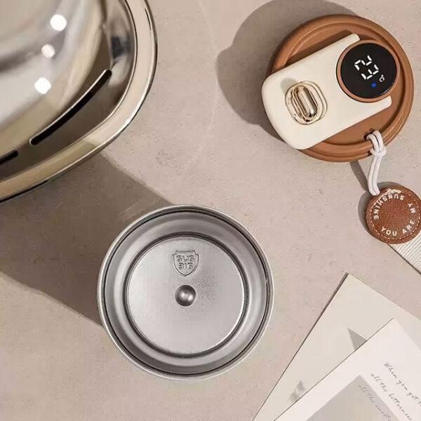 450ml Smart Thermos Bottle – 316 Stainless Steel Vacuum Cup with Temperature Display for Coffee & Travel