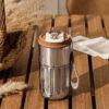 450ml Smart Thermos Bottle – 316 Stainless Steel Vacuum Cup with Temperature Display for Coffee & Travel - Image 3